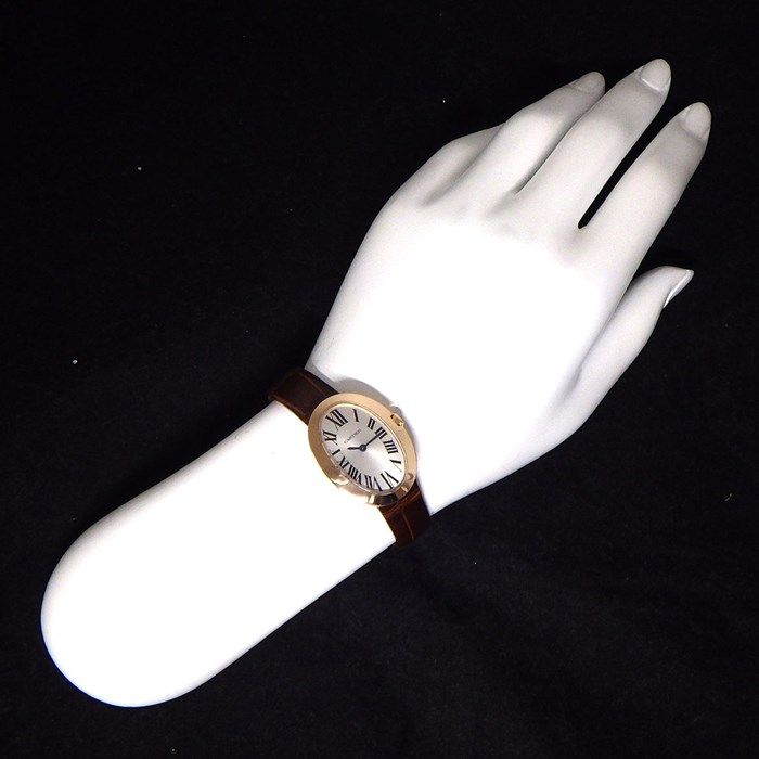 カルティエ Cartier 腕時計 ベニュワール SM W8000007 オーバル