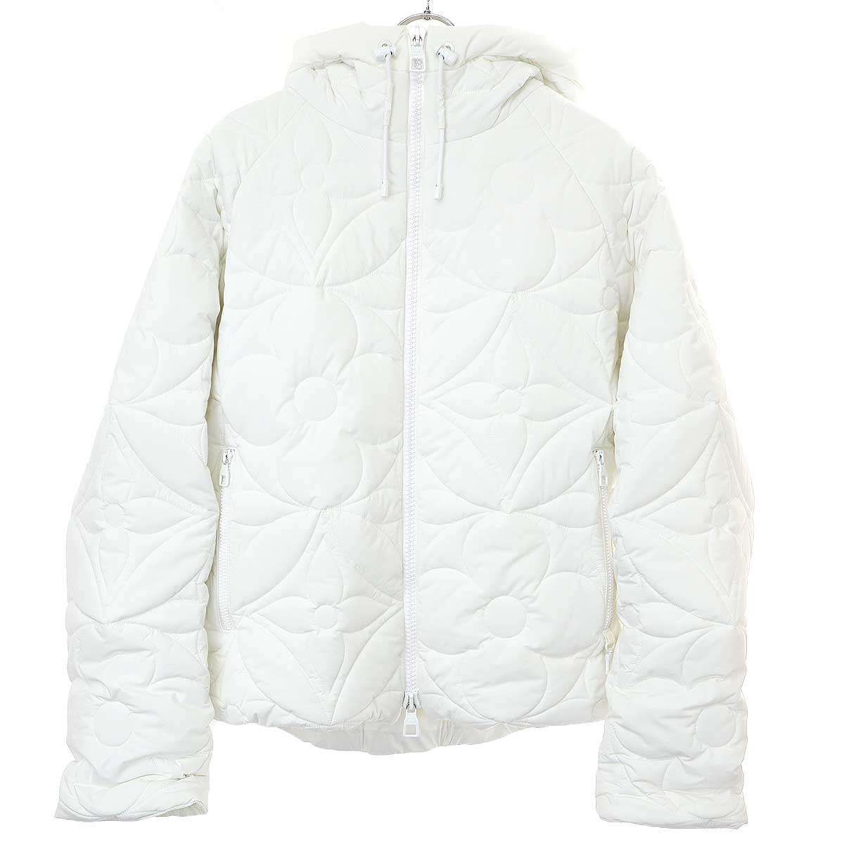 ルイヴィトンLVSEフラワーキルテッドフーディジャケット