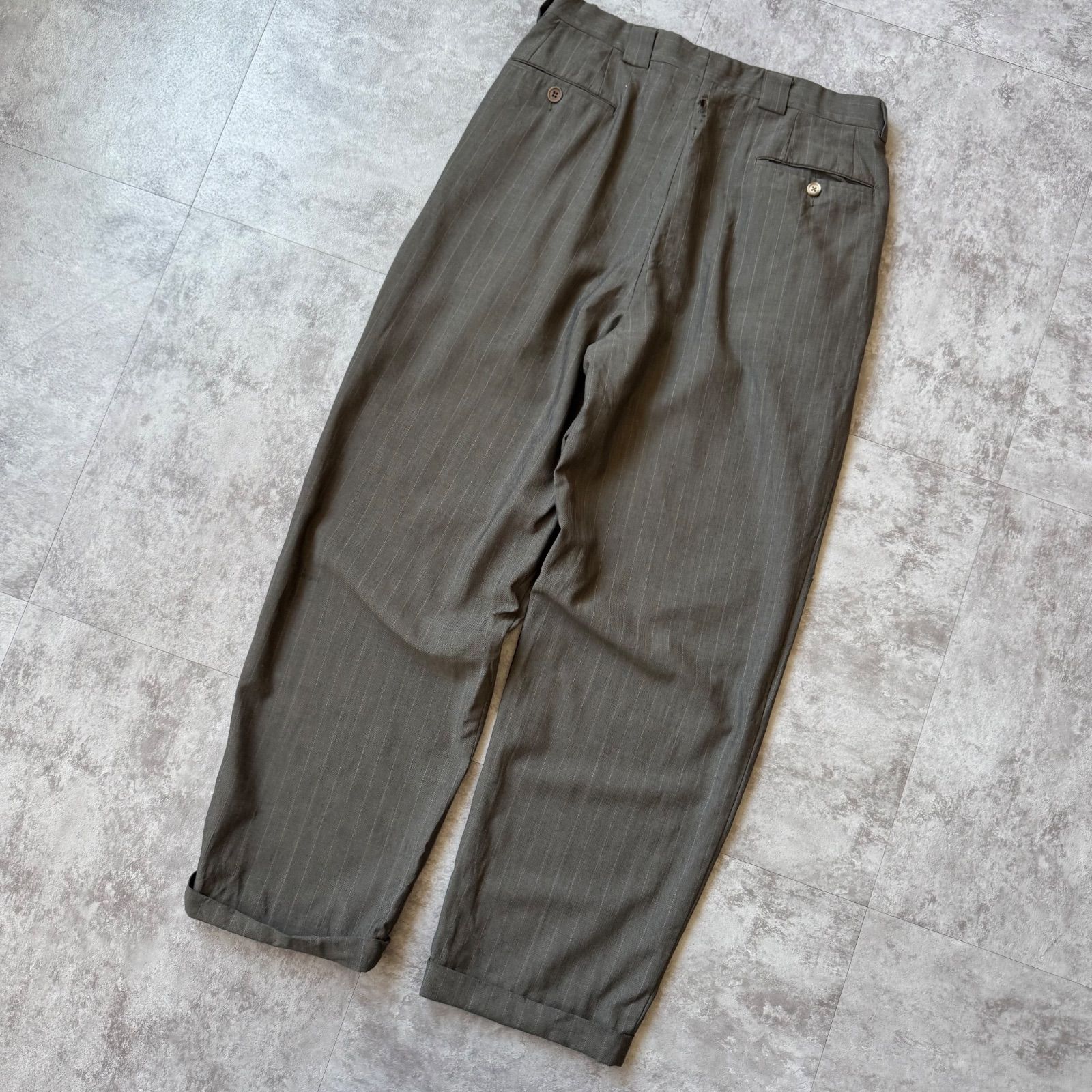 90s GIORGIO ARMANI 2タックスラックス GIORGIO ARMANI - 90年代 GIORGIO ARMANI ジョルジオ アルマーニ