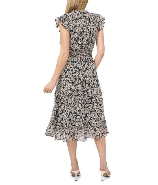 2024年 美品 ダイアグラム ウェーブニットワンピース フレア