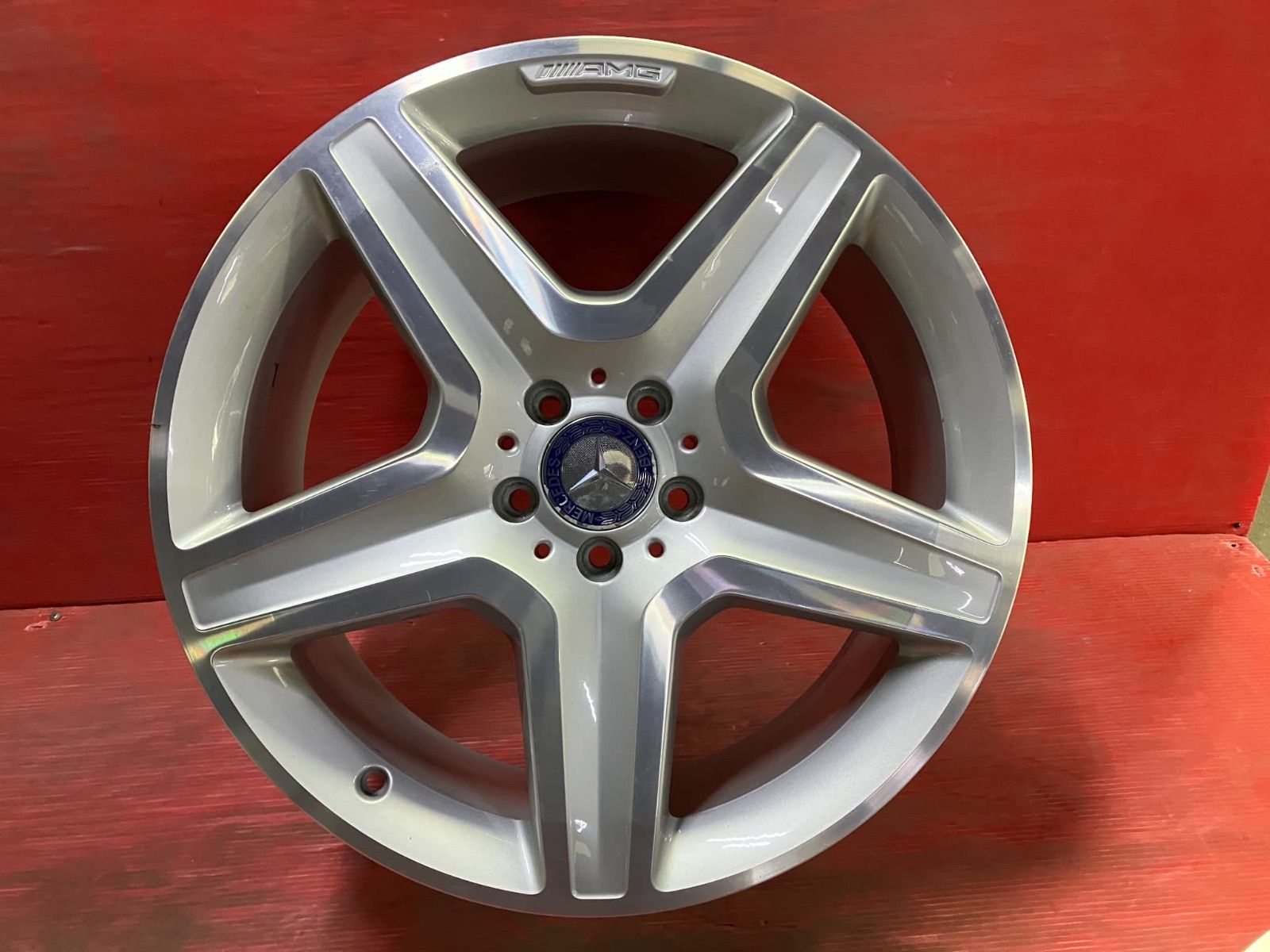 ホイール 20x9.0 57 112 5H ベンツ W166 GLE純正 4本SET