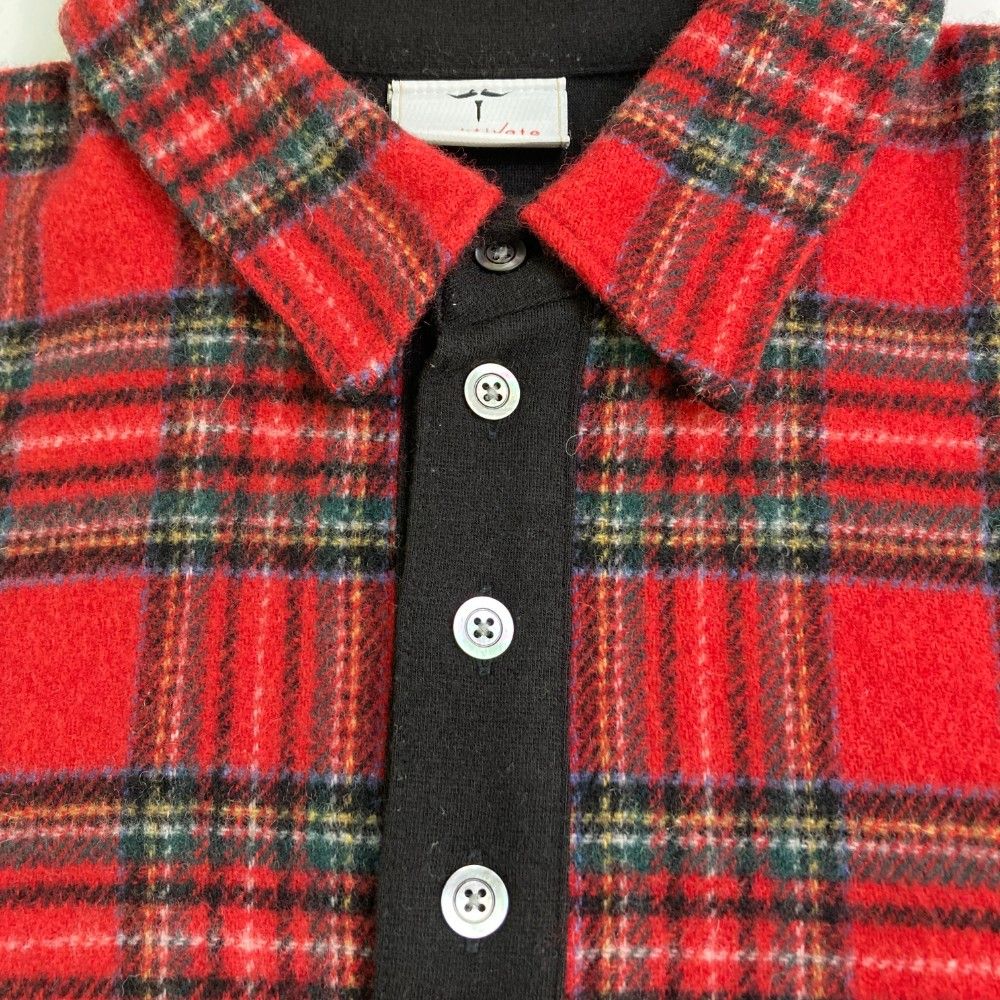 ラッセルノ　ポロシャツ サイズ： RUSSELUNO ラッセルノ Hacktivate 半袖ポロシャツ チェック柄