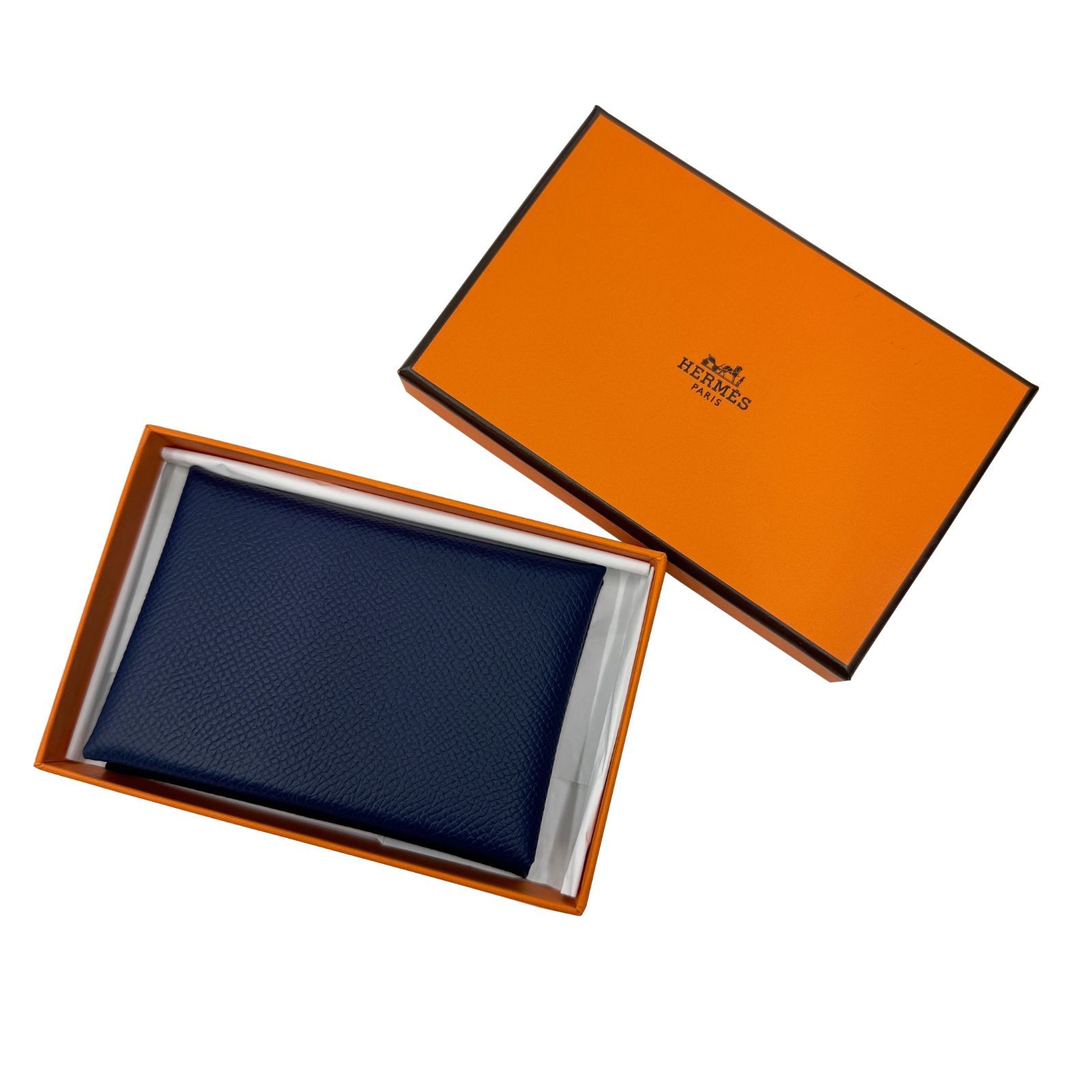未使用品】HERMES エルメス カルヴィデュオ B刻印 2023年製造 ブルー