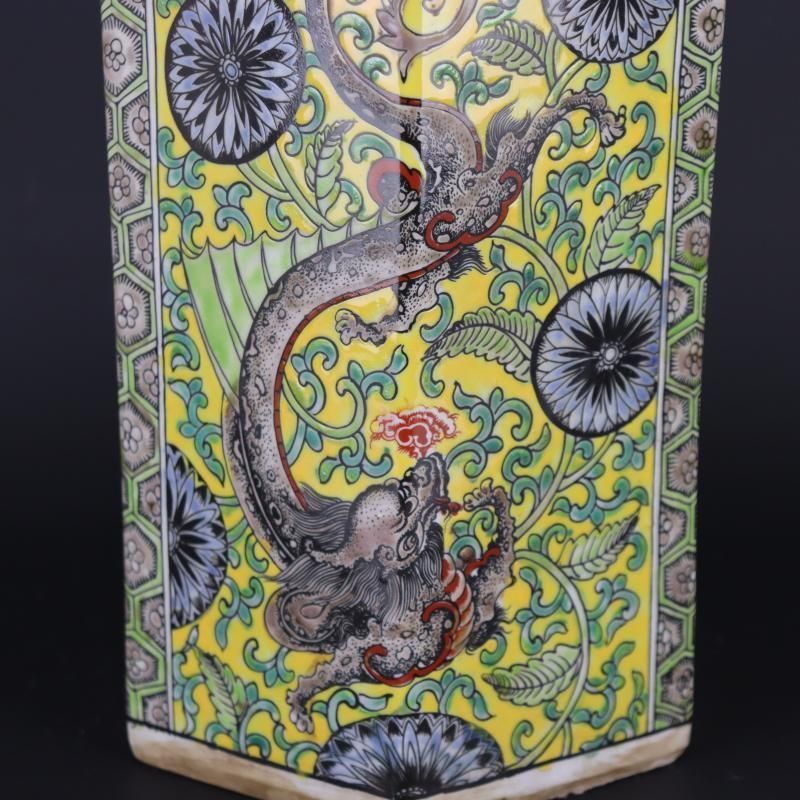 清康熙パステル博古紋茶壺 景徳鎮 陶磁器 装飾品 現代工芸品美術