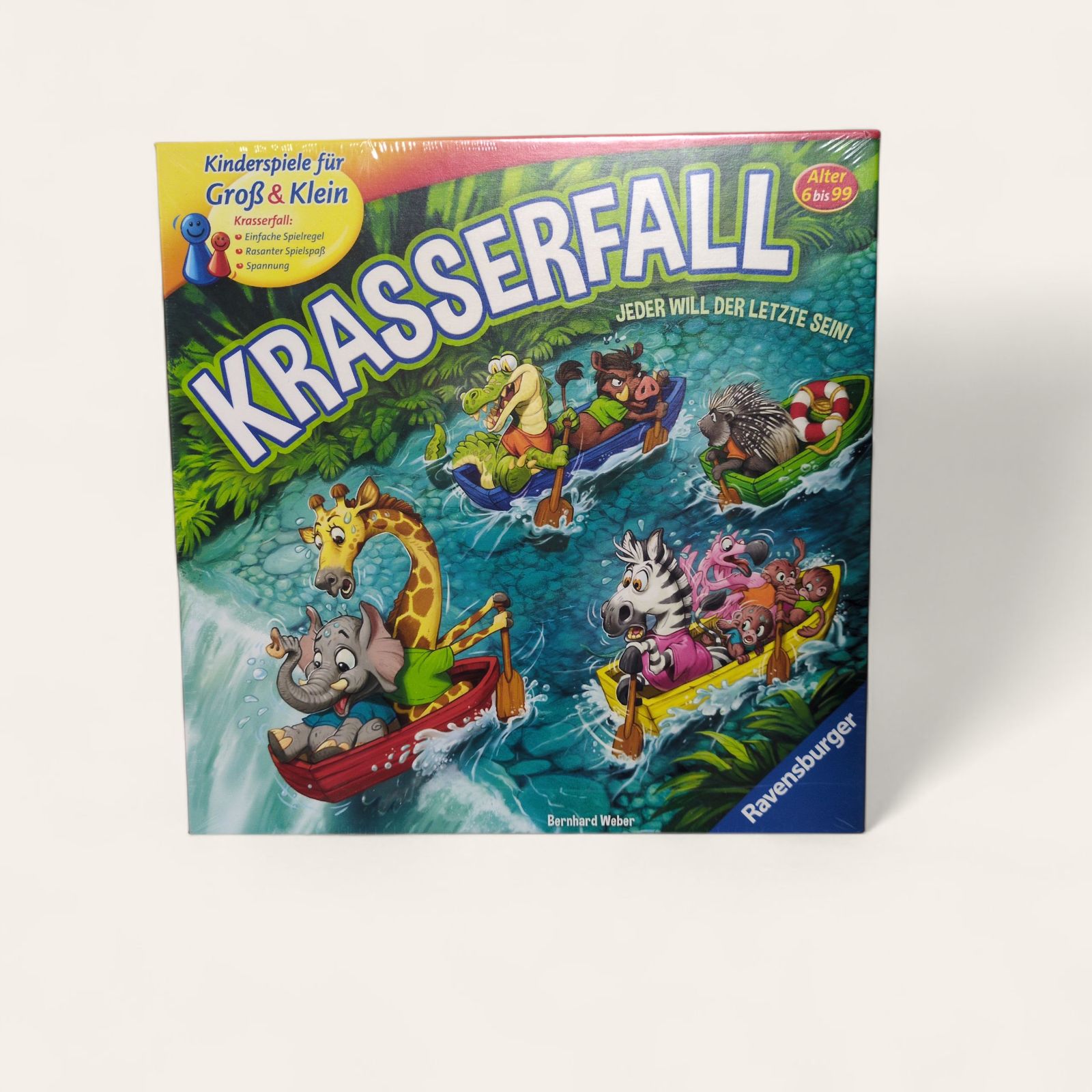 未開封 品 ラベンスバーガー Ravensburger どうぶつ滝くだり KRASSERFALL 日本語説明書付
