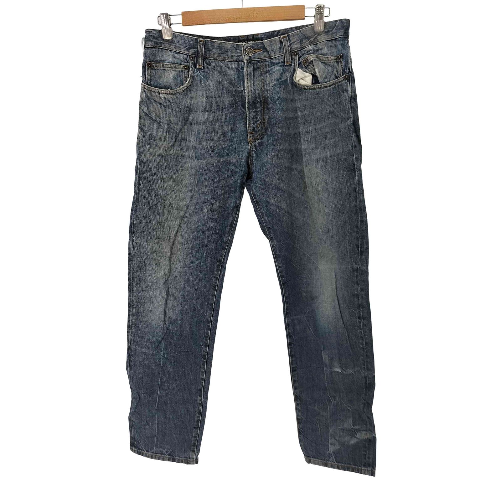 1 POLYTERU Gosima デニム パンツ ウォッシュド ブラック 002