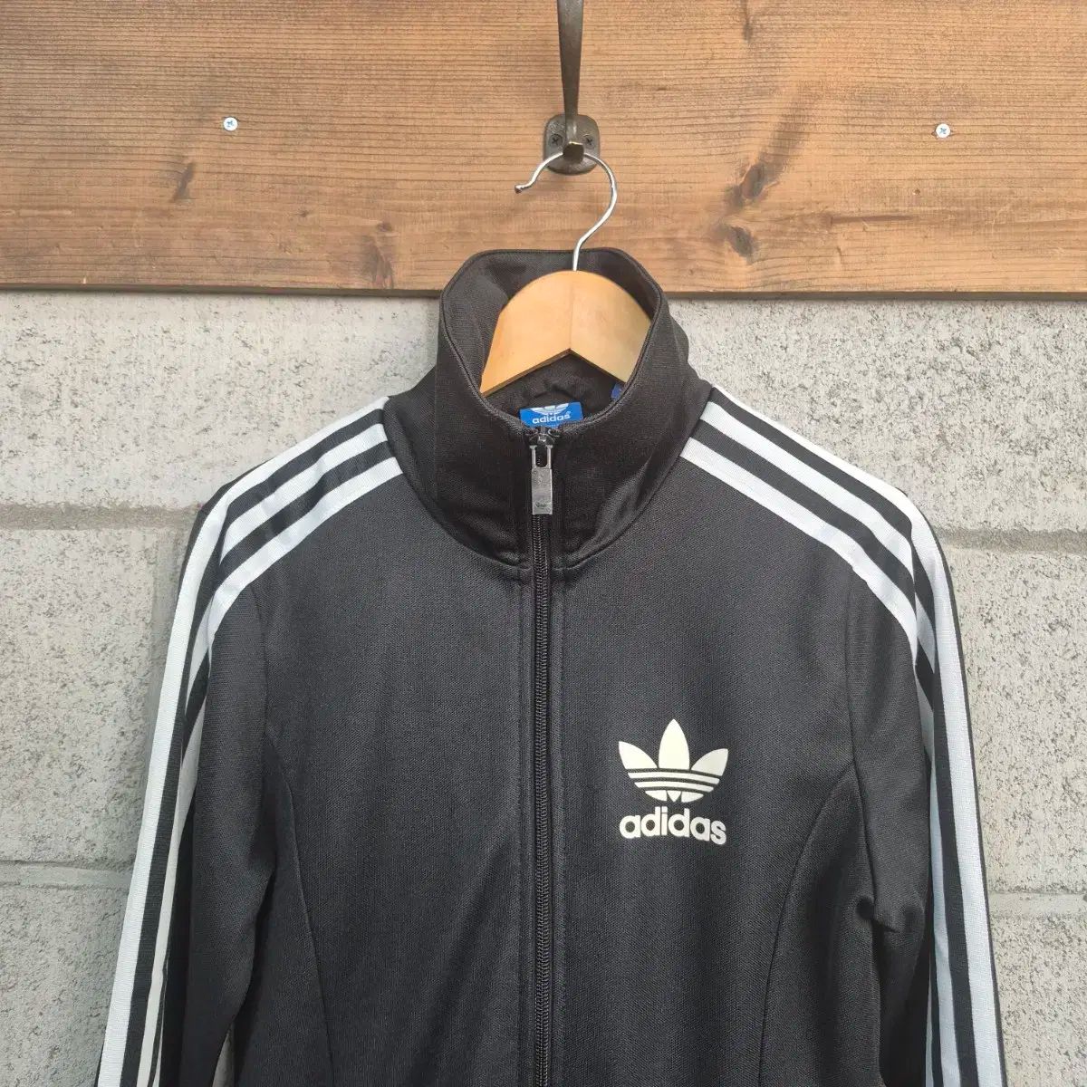 adidas - アディダス ワンピース ジャージ ジャケット ブルー 青
