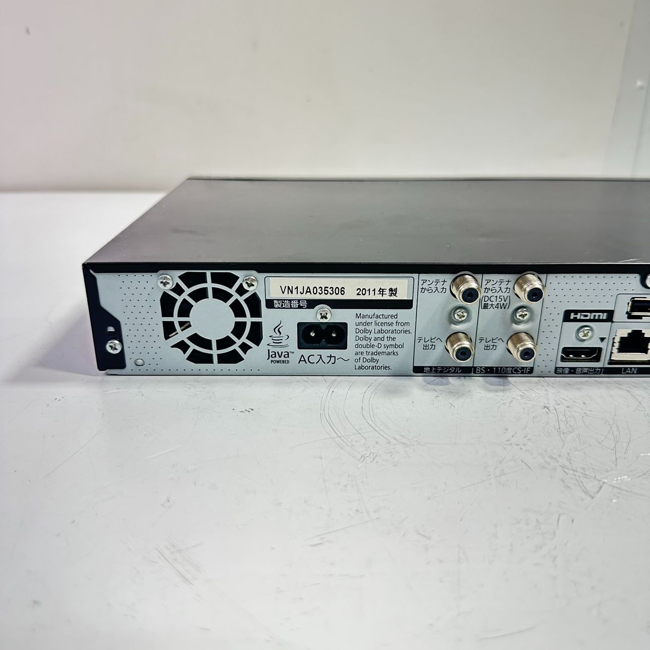 動作品】Panasonic/パナソニック DMR-BWT510 ブルーレイレコーダー