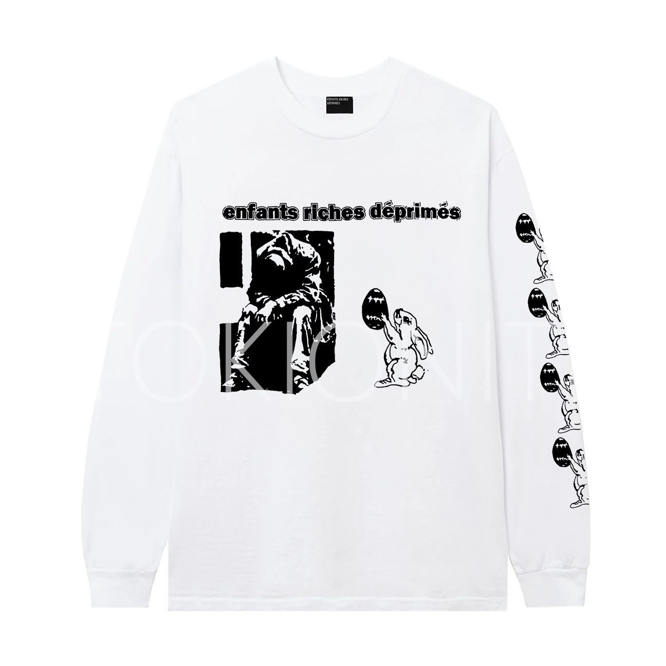 Enfants Riches Déprimés L 長袖 極美品 ENFANTS RICHES DEPRIMES - NEOISM LS T-SHIRT Long T-shirt