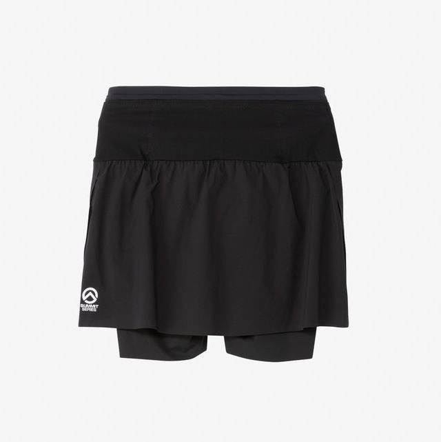 THE NORTH FACE ザノースフェイス ランニングショーツ Enduris Trail Skirt NBW72572 レディース ブラック ハーフパンツ エンデュリストレイルスカート ウエスト6ポケット トレラン トレイルランニング マラソン