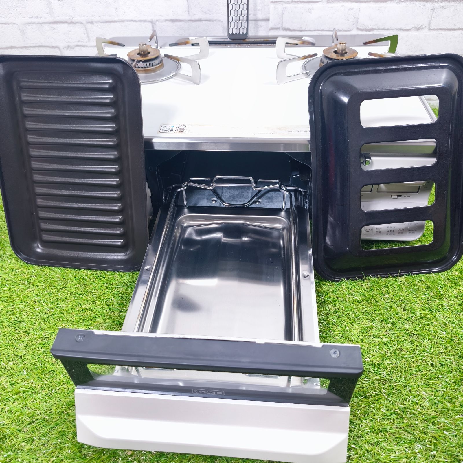 リンナイ ガスコンロ LPガス ETS65AWK38R3GA-WR WWW_KANDAIZUMI_COM