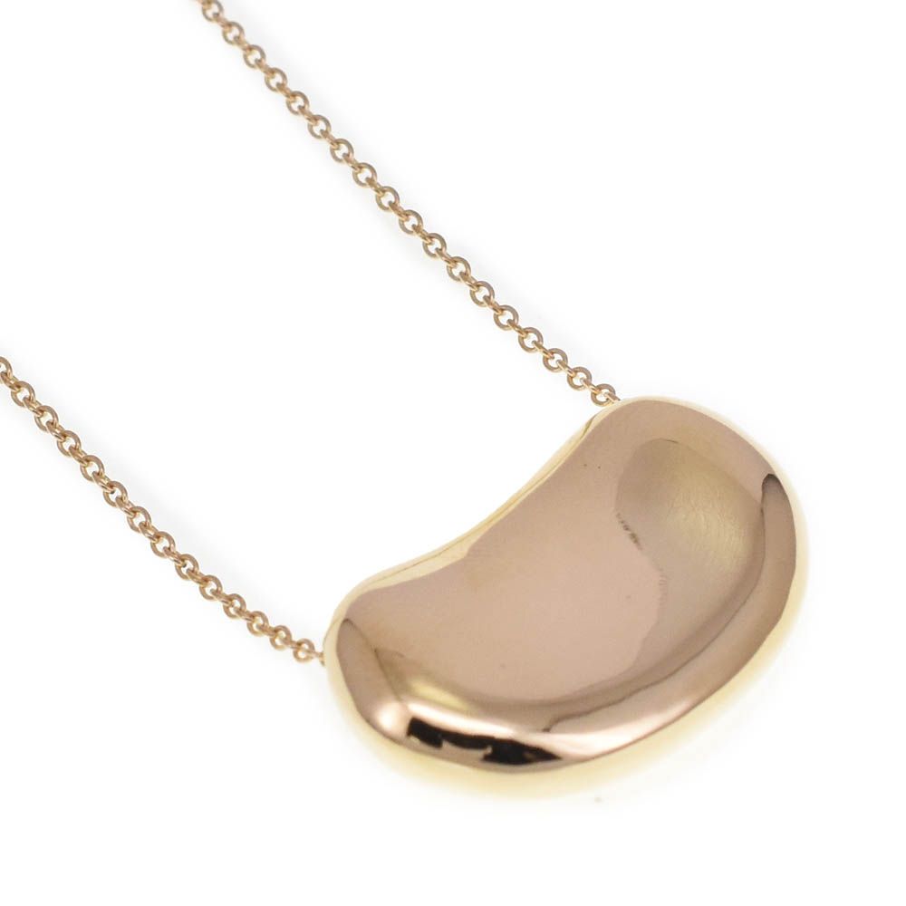 TIFFANY & CO. ティファニー ネックレス K18YG - 4800724O0026 TIFFANY&Co. ティファニー アトラスオープン ネックレス 18金