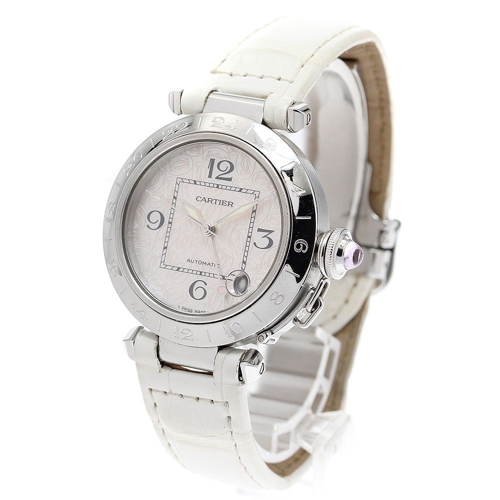 カルティエ CARTIER W3107099 パシャC メリディアン クリスマス GMT 自動巻き レディース_911142