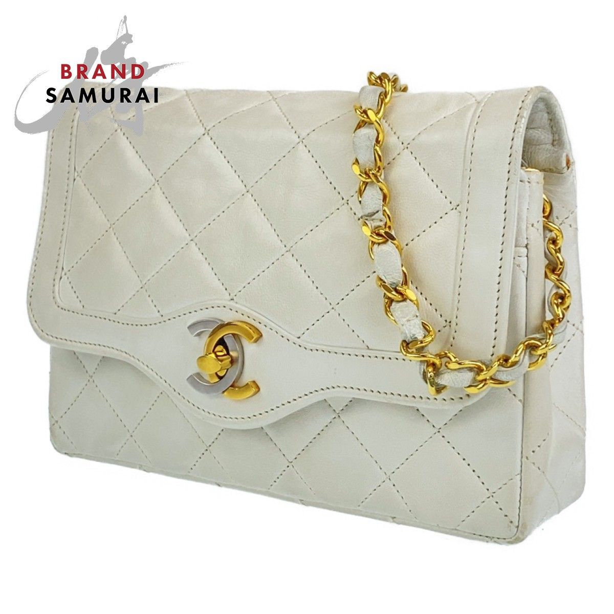 CHANEL シャネル ヴィンテージ マトラッセ ココマーク パリ限定  