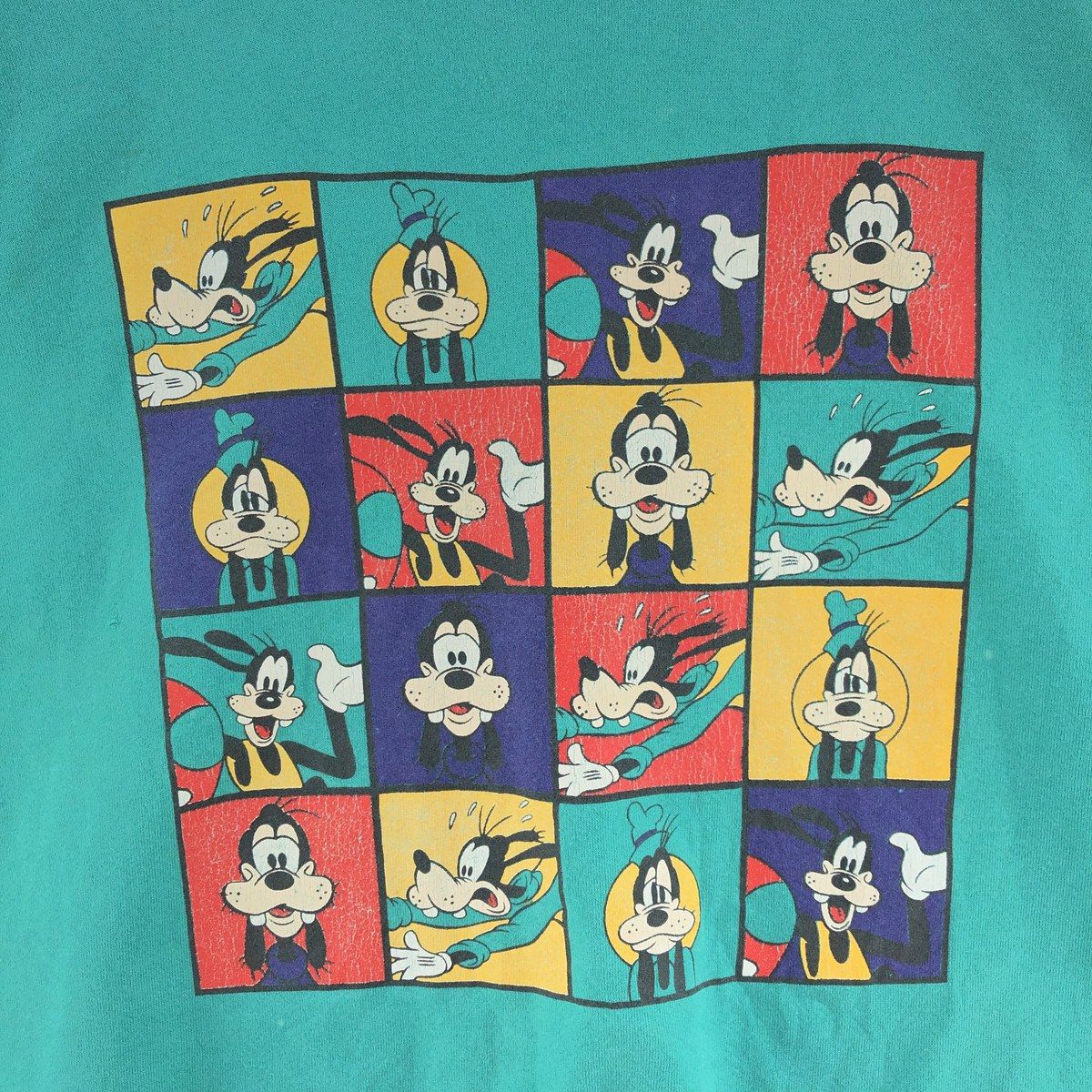 古着 90年代 Disney GOOFY グーフィー キャラクタースウェットシャツ 