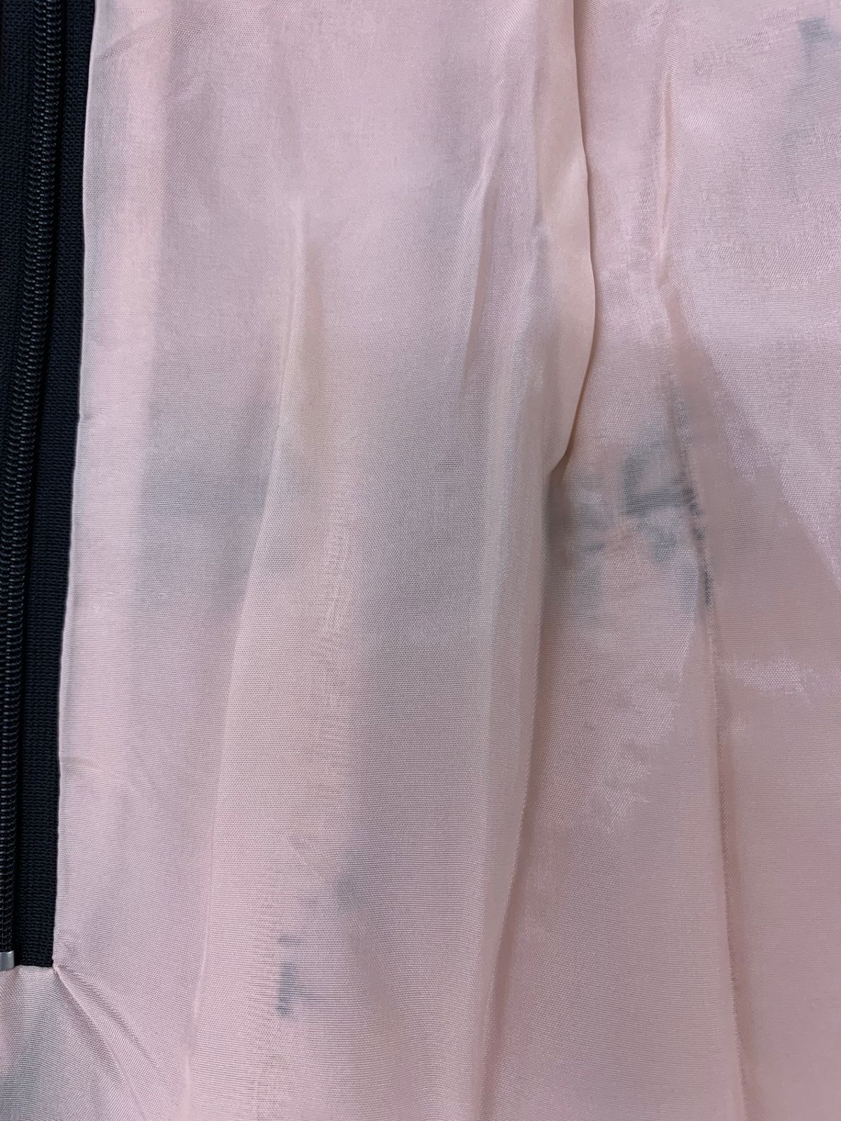 エムズグレイシー 111513 ワンピース 40 ブラック 切替 リボン