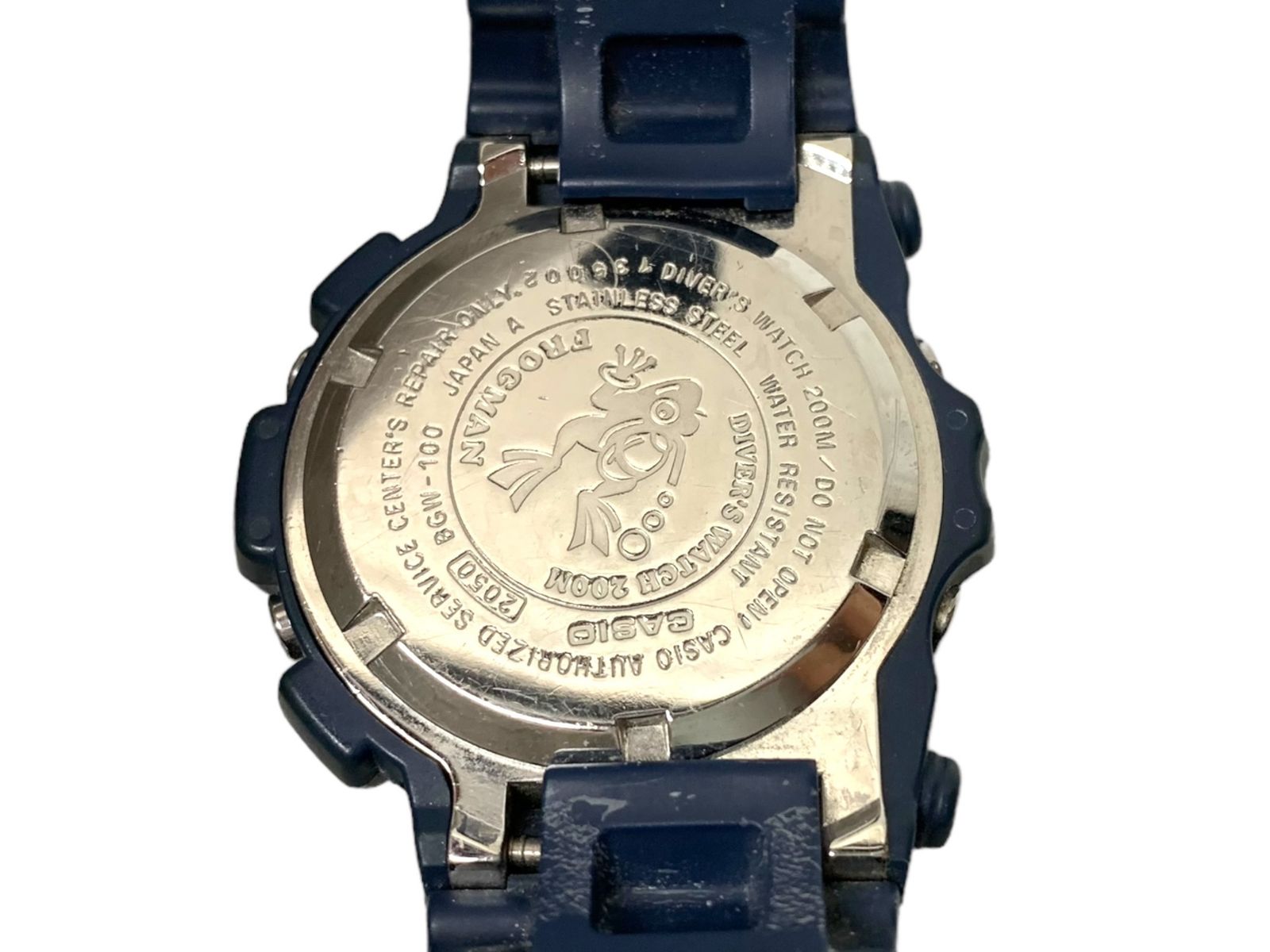 CASIO (カシオ) Baby-G フロッグマン 腕時計 BGW-100 ネイビー