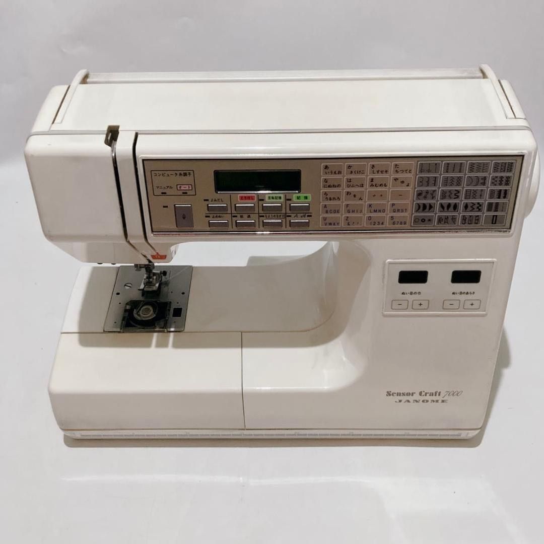 janome sensor craft 7000 ミシン ジャノメ JANOME