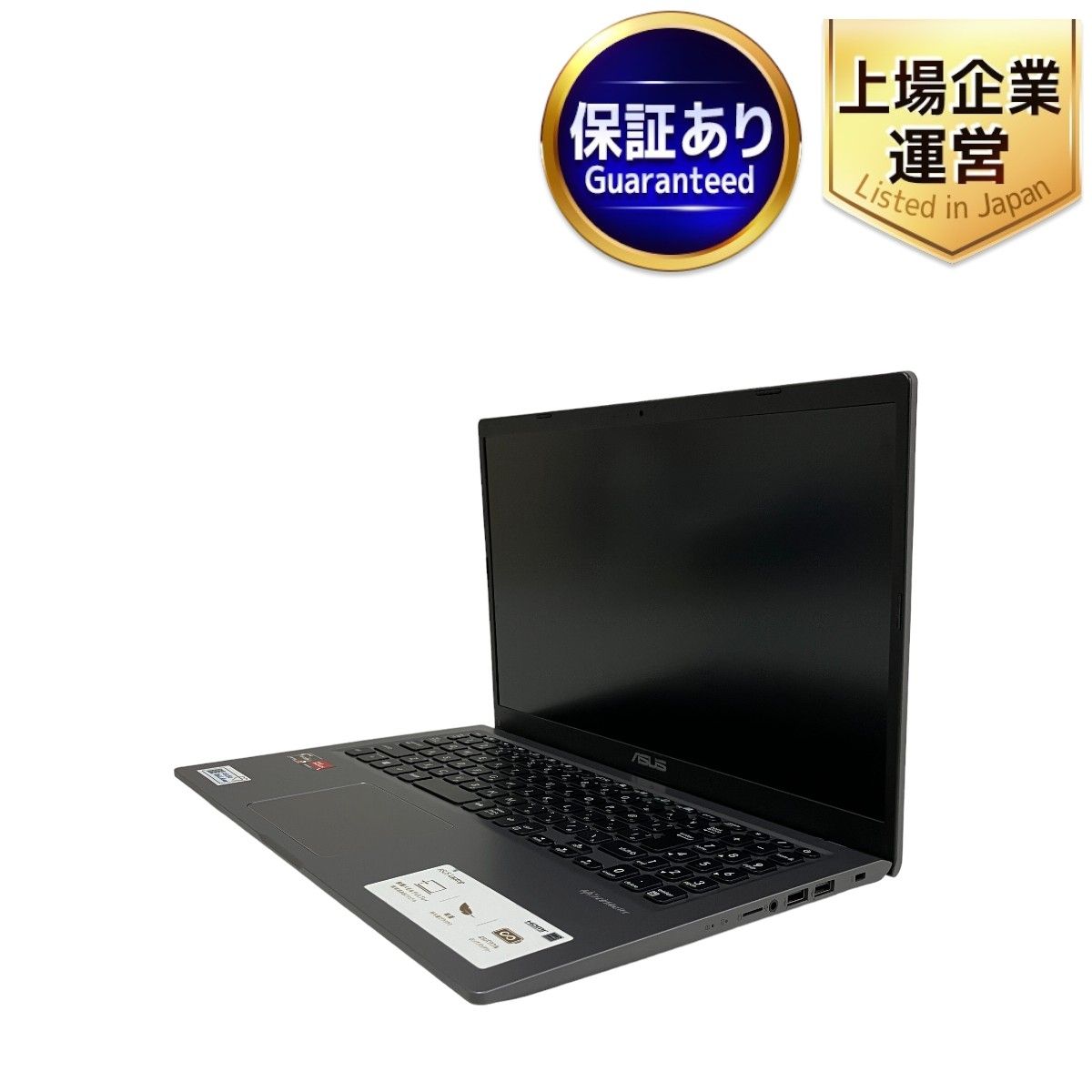 ASUS VivoBook M515UA-BQ296TS ノート PC AMD Ryzen 7 5700U 8Core 8GB SSD 512GB  15.6インチ FHD Windows 11 Home 中古 美品 T9037699 - メルカリ