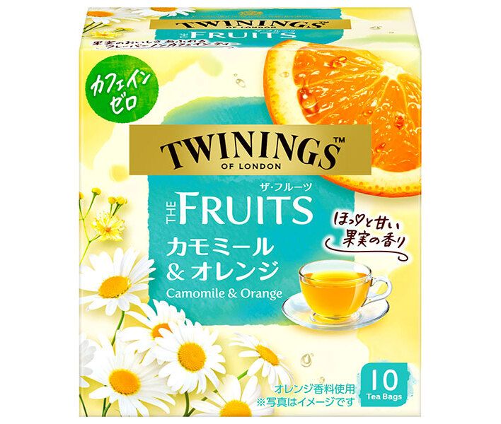 片岡物産 トワイニング THE FRUITS ザ フルーツ カモミール-オレンジ 10袋×24個入× 2ケース ｜ 紅茶 TWININGS ティーバッグ インスタント 紅茶