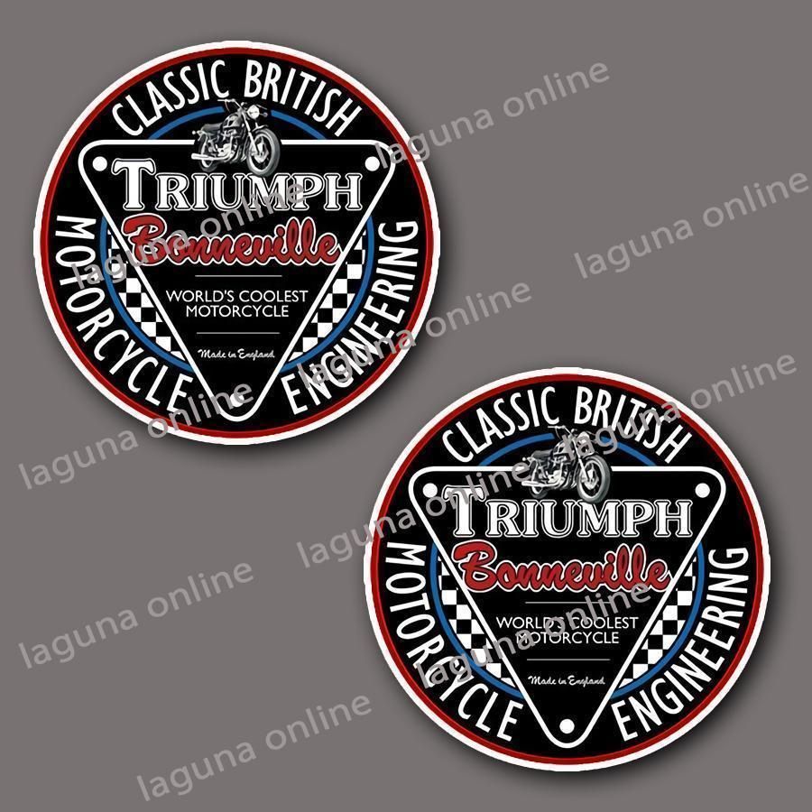 ☆即納☆ triumph トライアンフ ステッカー デカール 並行輸入 3