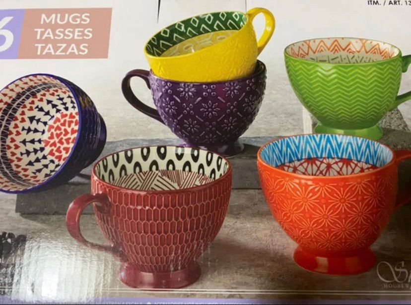 コストコ マグカップ 6個セット MUGS TASSES TAZAS - メルカリ