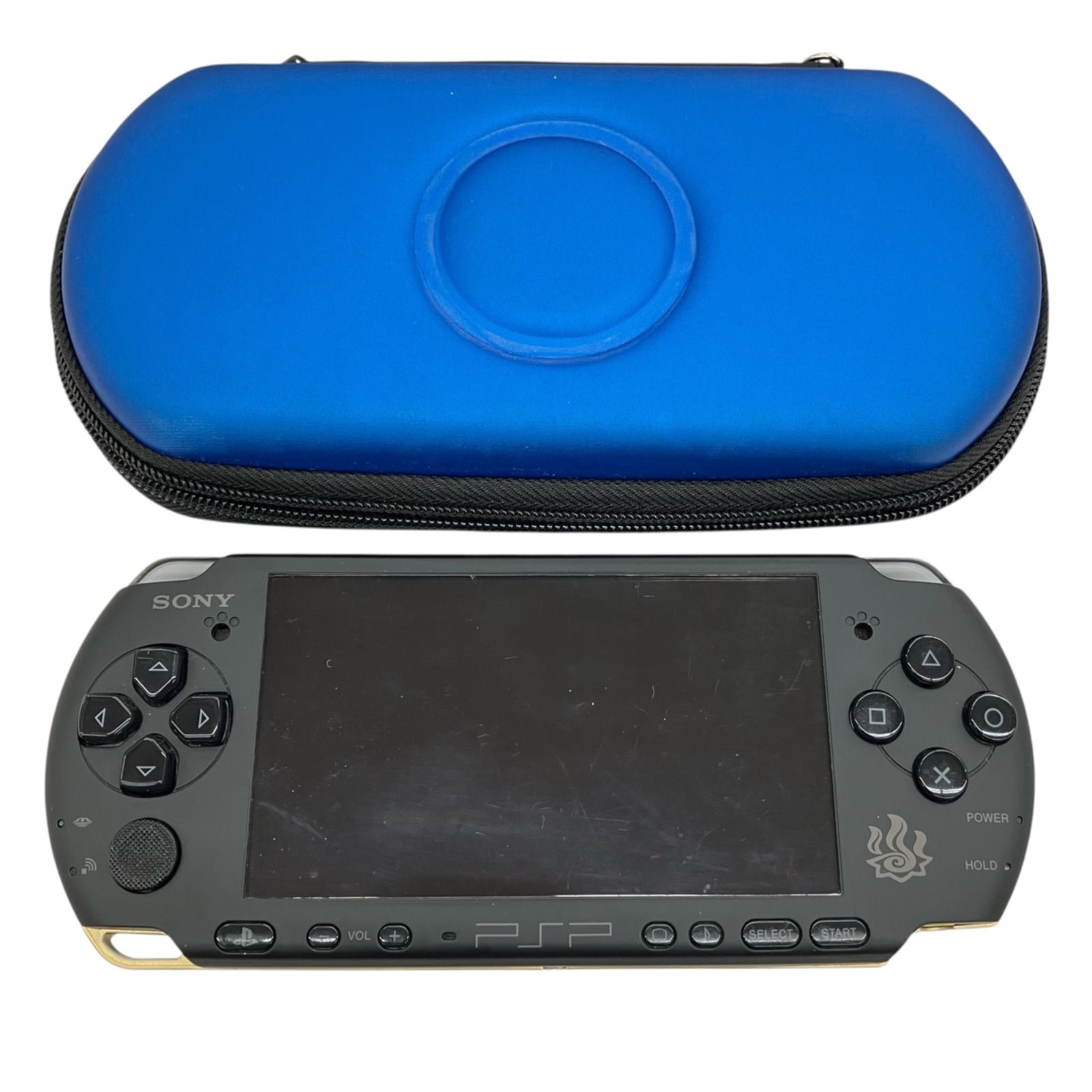 186000 現状品 SONY PSP3000 MHB モンスターハンターポータブル 3rd ハンターズモデル