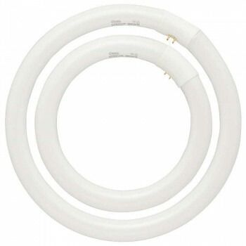 OHM 丸形蛍光ランプ 30形+32形 3波長形昼光色 長寿命タイプ 2本セット FCL-3032EXD-16H