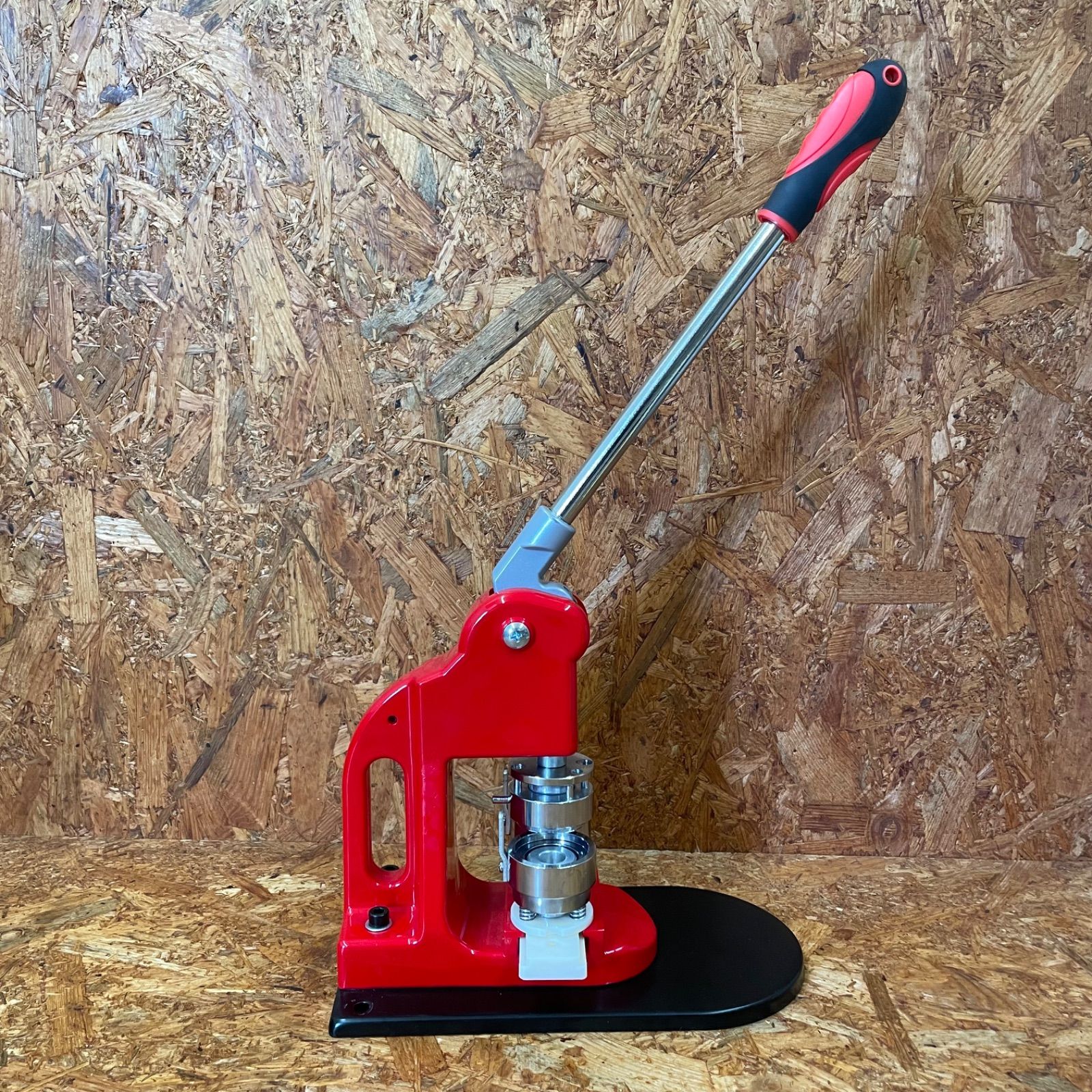 缶バッチマシーン 缶バッジメーカー 56mm バッジ素材500個付き 缶