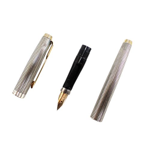 Parker パーカー スターリングシルバー SV925 シズレ 万年筆 14K XF