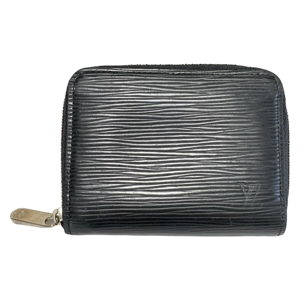 LOUIS VUITTON ルイヴィトン コインケース エピ ジッピーコインパース M60152 ノワール レザー