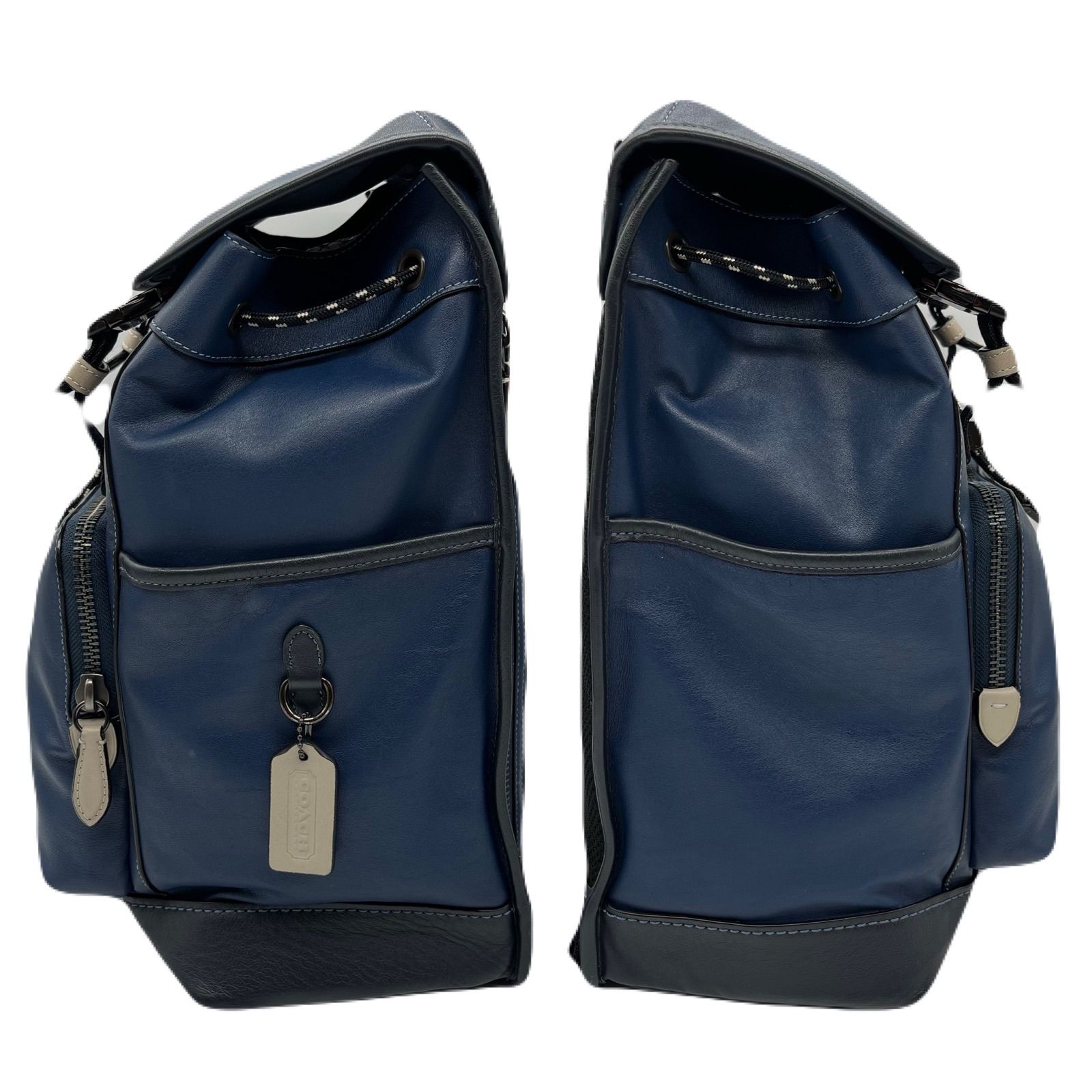 COACH ネイビー/ブルー バックパック 男女兼用 COACH ネイビー/ブルー バックパック 男女兼用