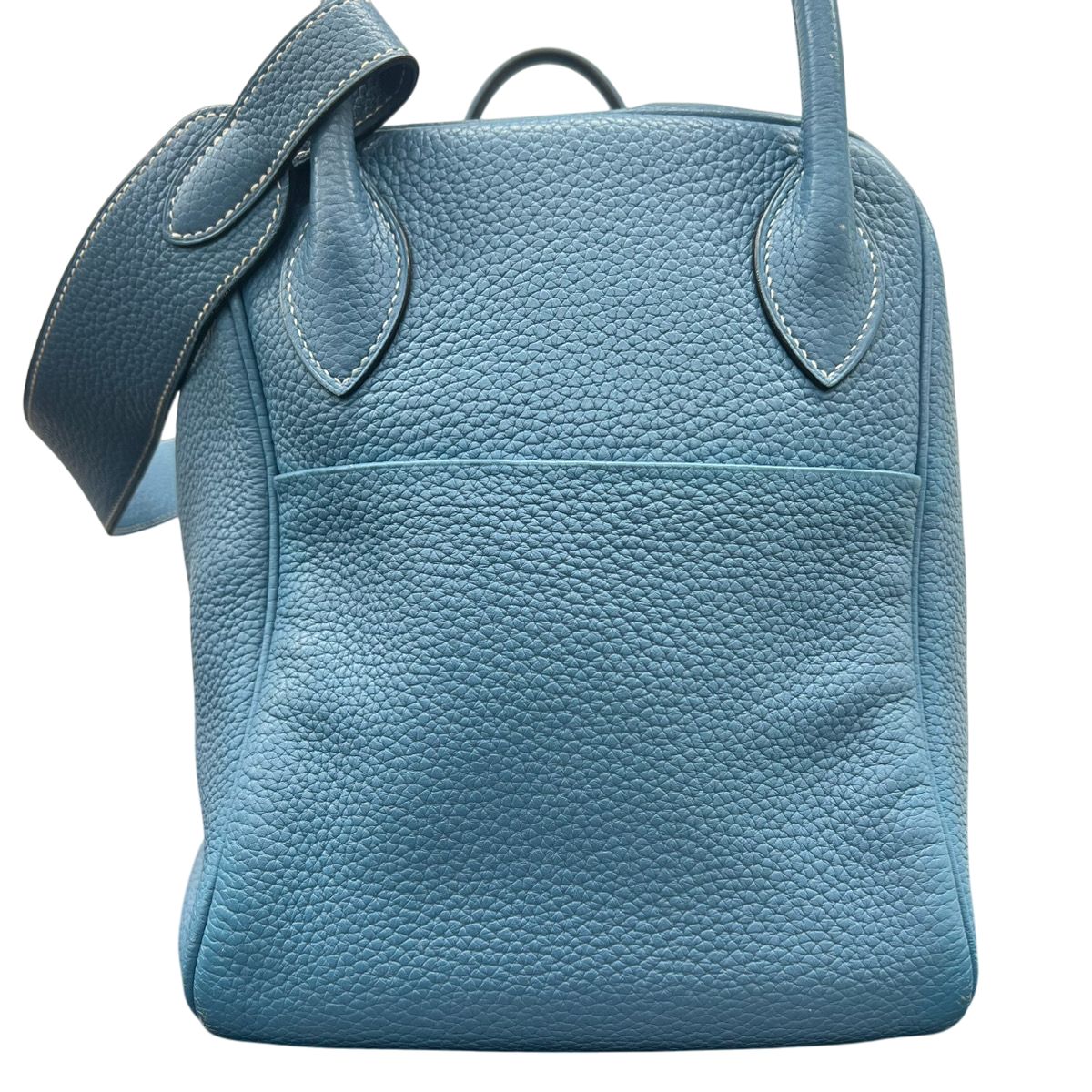 HERMES★エルメス リンディ34 トリヨンクレマンス Bランク エルメス リンディ34 エトゥープ トリヨンクレマンス シルバー