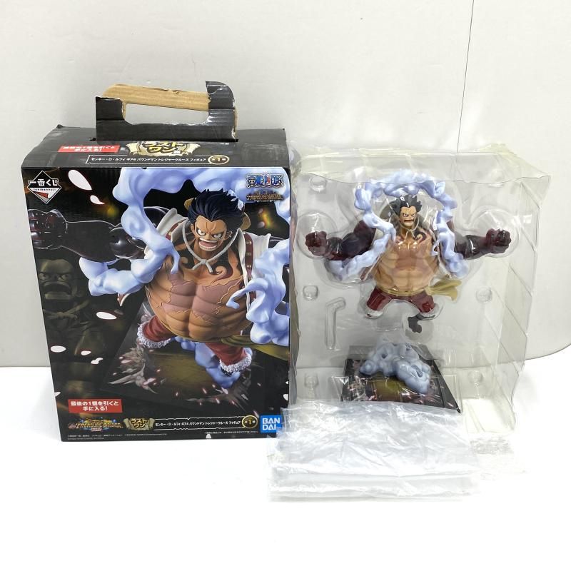中古 フィギュア ワンピース ルフィ ギア4・バウンドマン 一番くじトレジャークルーズ 2021年製 895 【703】 ONE PIECE (ワンピース) フィギュア バトルメモリーズ ルフィ