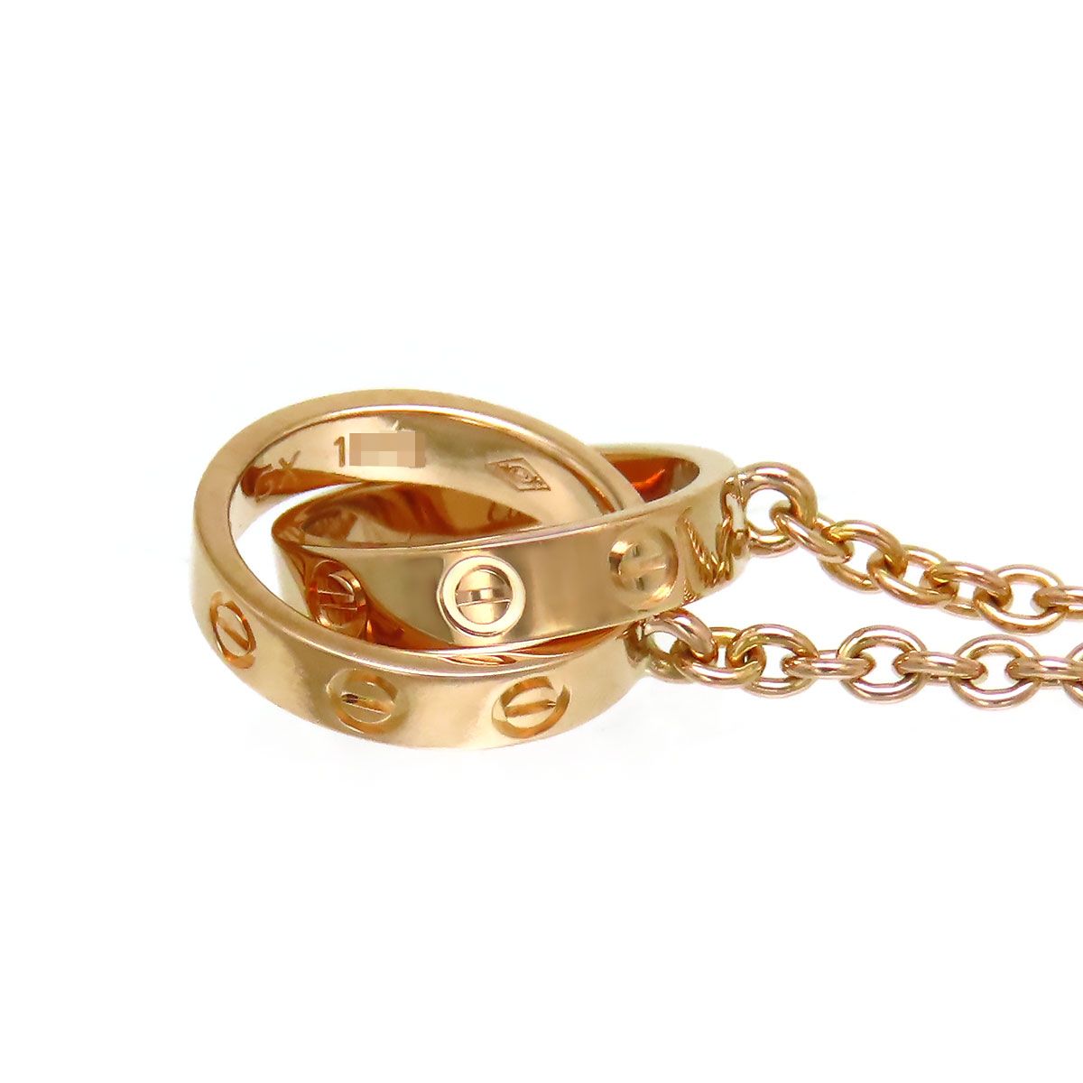 カルティエ ベビーラブ ブレスレット #17.5 B6027000 750 (K18PG  