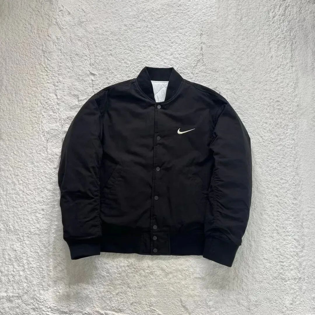 洗練された◇ナイキNIKE ☆ステューシーSTUSSY◇リバーシブル Varsity ジャケット ユニセックス - メルカリ