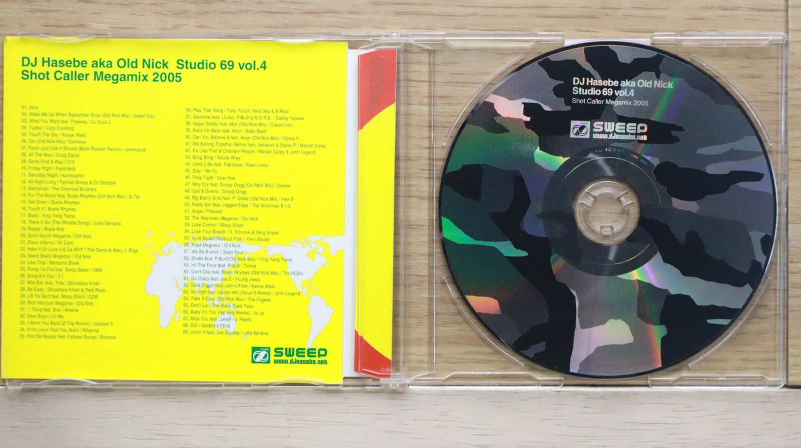 中古CD☆その他CD/□ DJ Hasebe aka Old Nick Studio 69 vol.4