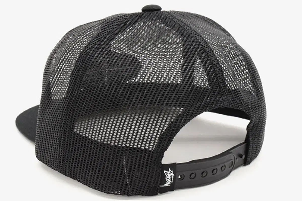 STUSSY ステューシー メッシュ トラッカーキャップ Stussy Black Mesh Trucker Ha