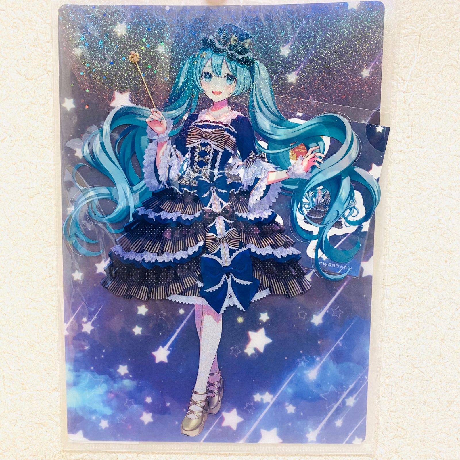 【まとめ売り】クリアファイル・クリアステッカーセット【初音ミク】 新品✨美品】初音ミク✨クリアファイル＆ステッカーセット