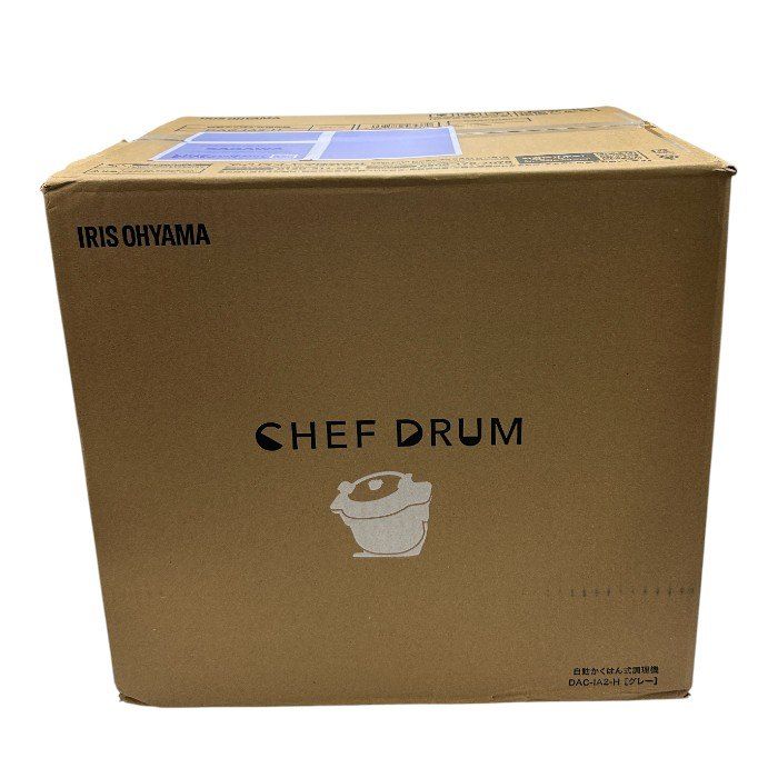 未開封品 アイリスオーヤマ 自動かくはん式調理機 CHEF DRUM DAC