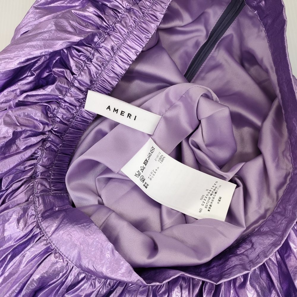 アメリヴィンテージ　Mサイズ Ameri VINTAGE 02220981620 SHINY PLEATS SKIRT プリーツ サイズ