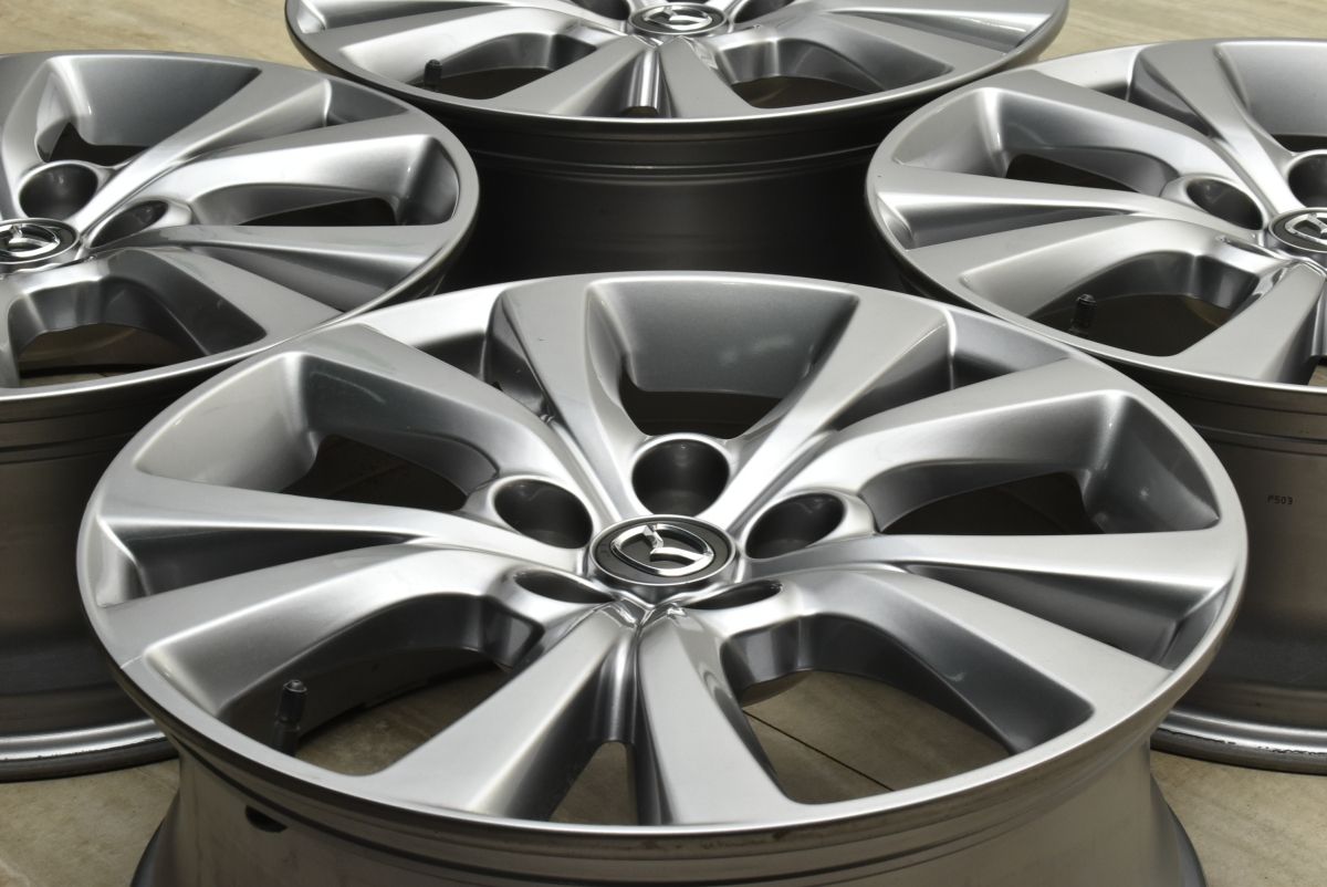 交換用に】マツダ CX-30 純正 18in 7J +45 PCD114.3 4本セット