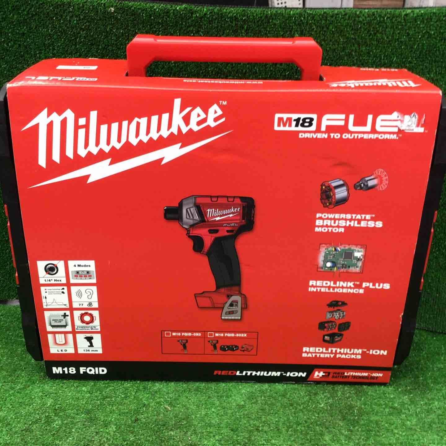 中古】ミルウォーキー インパクトドライバ 18V M18FID2 ケース、充電器