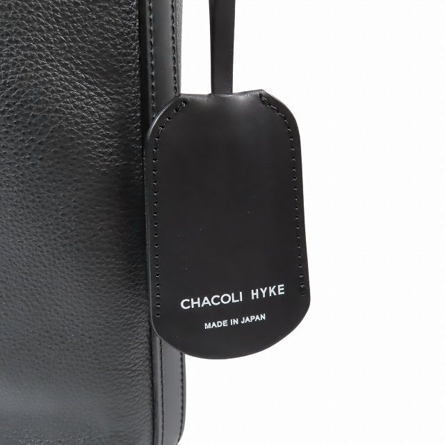 ハイク HYKE × チャコリ CHACOLI LEATHER MILITARY BAG レザー 