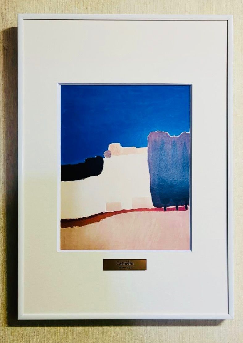 ベルナール・カトラン＜トスカーナ風景 サンガルガノ＞ 1984 - メルカリ