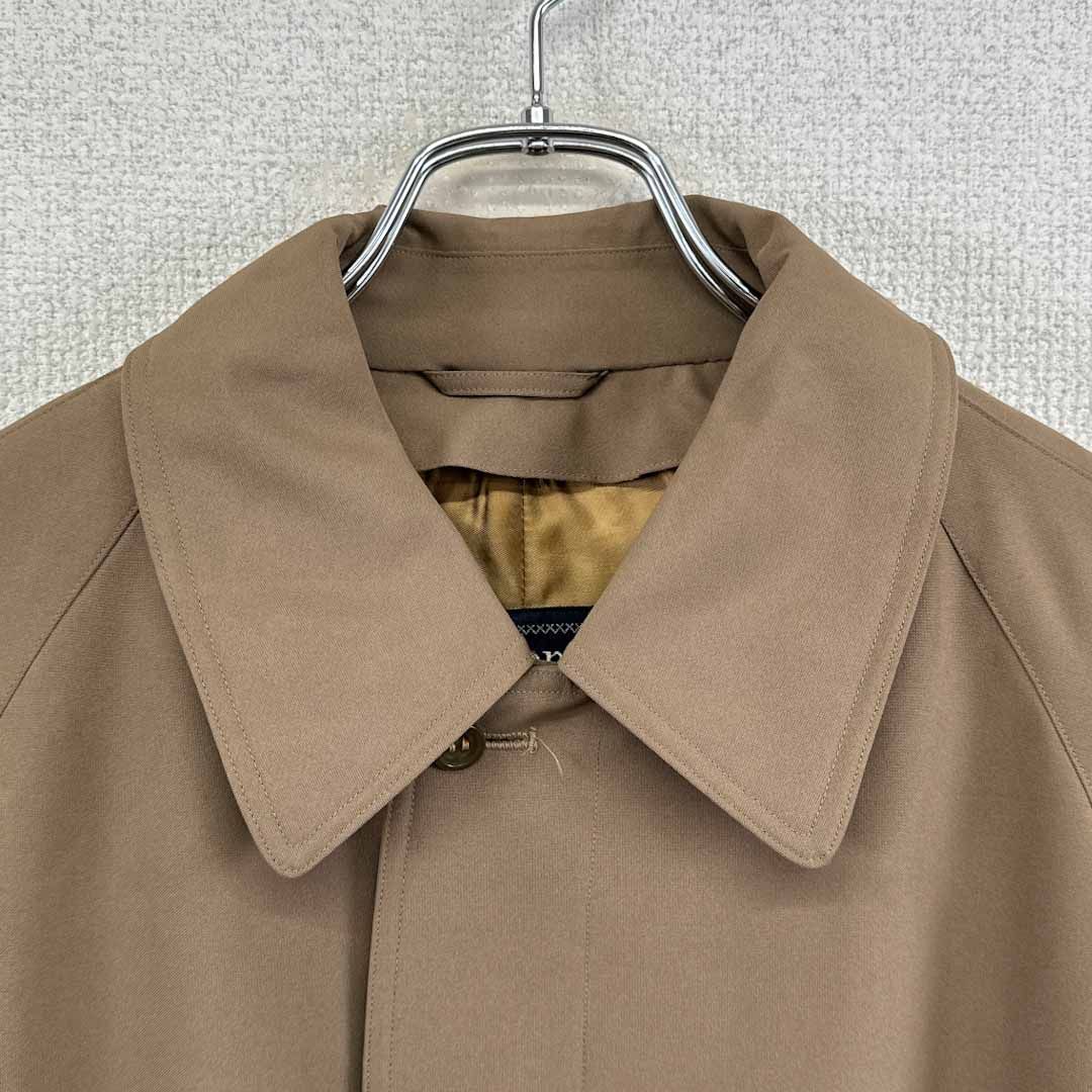 バーバリー　ステンカラーコート　Sサイズ相当　ベージュ 80s【Burberry's】バーバリー ステンカラーコート コットン100