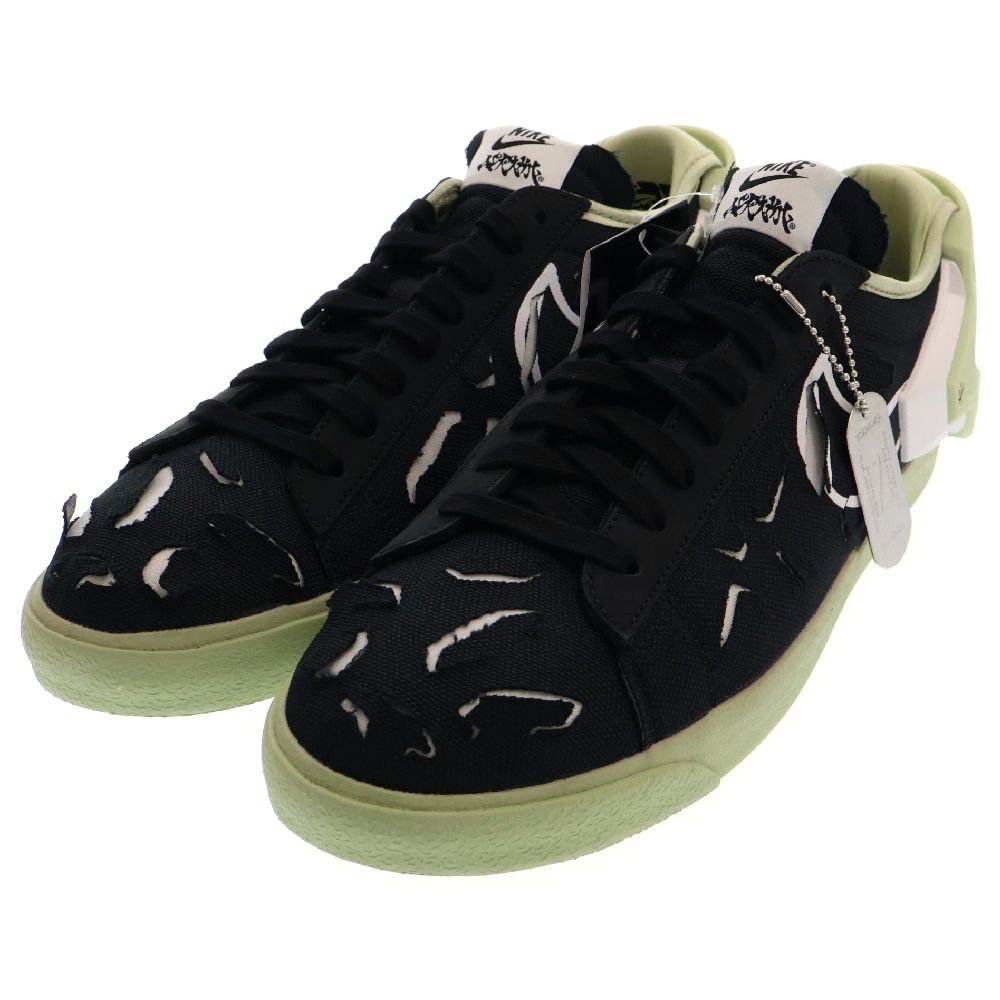 NIKE (ナイキ) ×ACRONYM BLAZER LOW アクロニウム ブレザー ローカットスニーカー ブラック US10.5/28.5cm  DO9373-001