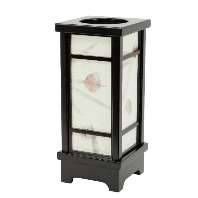 盆提灯 八女提灯 創作提灯 なごみあかり ミニ彩夏 あやか A 高さ31cm P11 8710-80100d 置き提灯 電気コード式 初盆 お盆