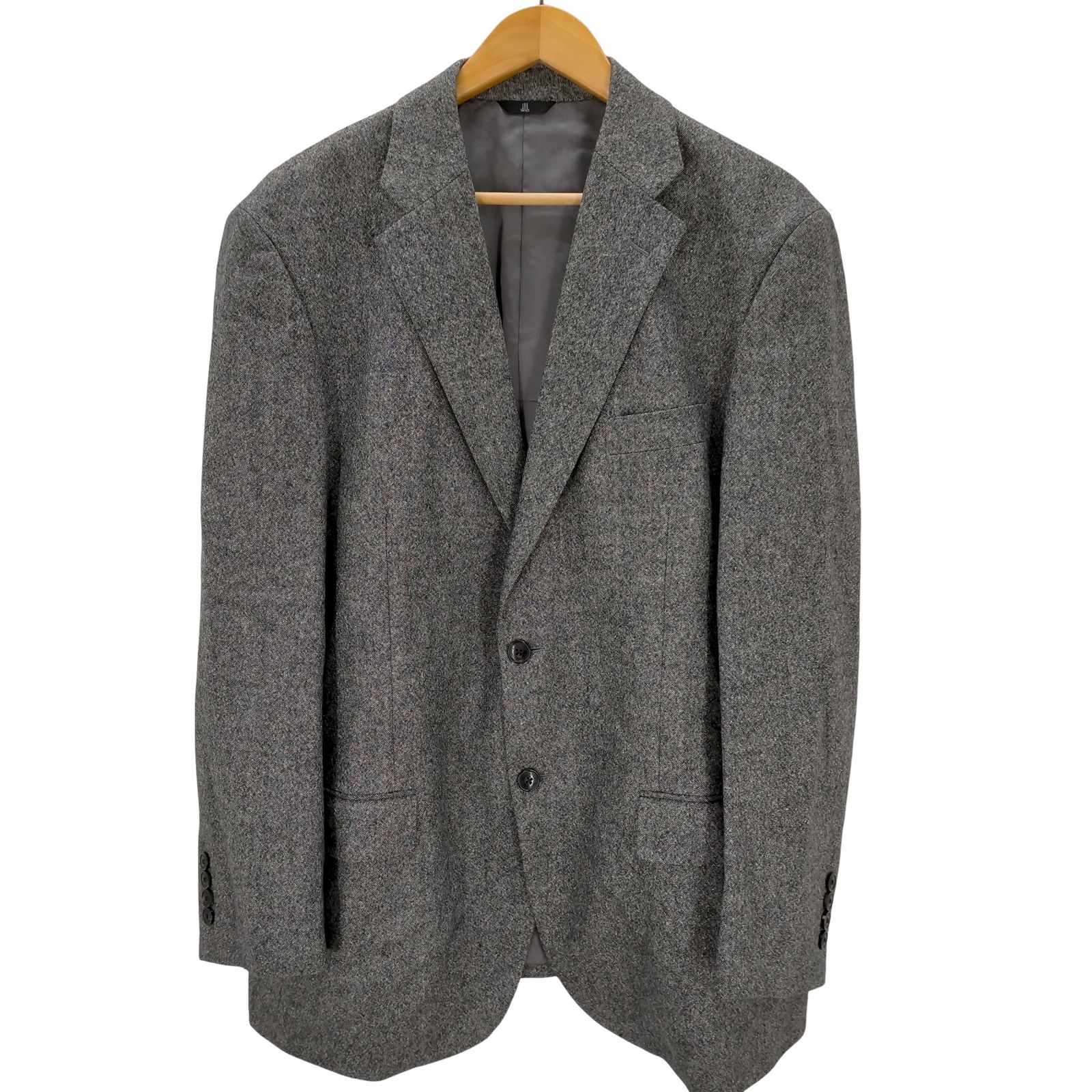 ランバン LANVIN シルク混 ウール テーラードジャケット メンズ
