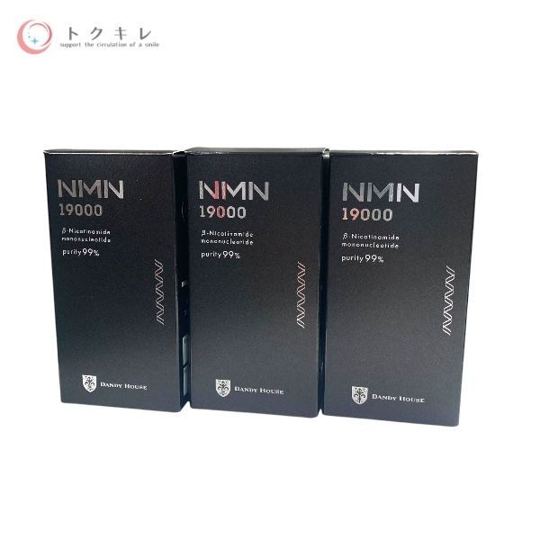 トクキレ ダンディハウス NMN 19000 90粒×3個セット 高純度NMN配合サプリメント